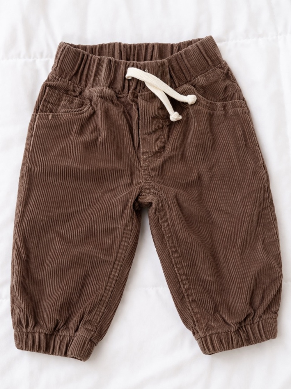 Brown Corduroy Kids Pants